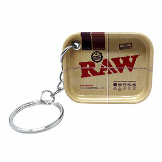 Keyring Raw Tiny Rolling Tray Brown MH010