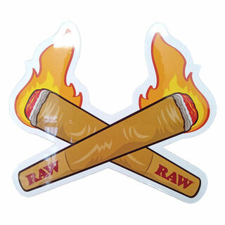 Sticker Raw Crossing Cones ST003