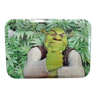 Rolling Tray Metal 180x120mm Shrek Leaves MH540 EOL
