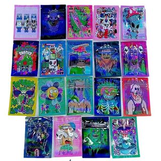 Resealable Bag Foil Monster Leaf 70x100 CB120