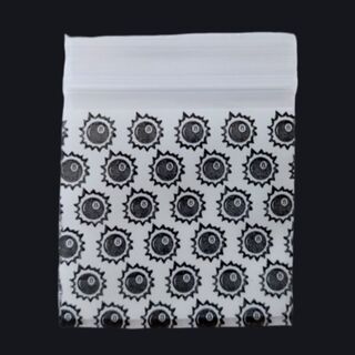 Resealable Bags Apple Designer 45x45 8 Ball 100pk 175175BAL