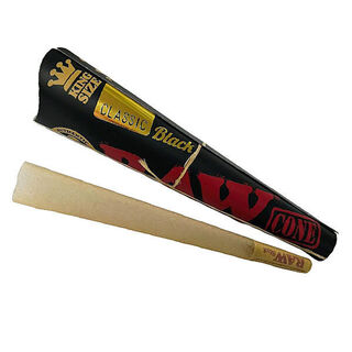 Paper Cone Raw Black King 3pk SP469